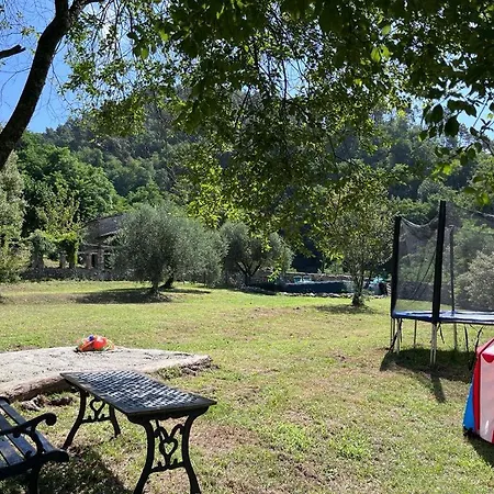 Podere Il Giardino - Casale Rustico Degli Ulivi Con Piscina E Parco - Lucca Loppeglia