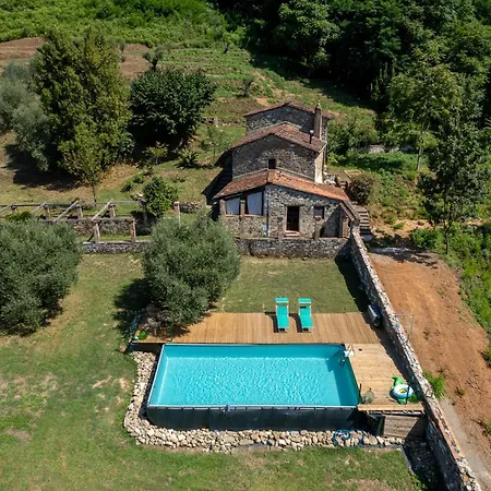 Podere Il Giardino - Casale Rustico Degli Ulivi Con Piscina E Parco - Lucca * Loppeglia